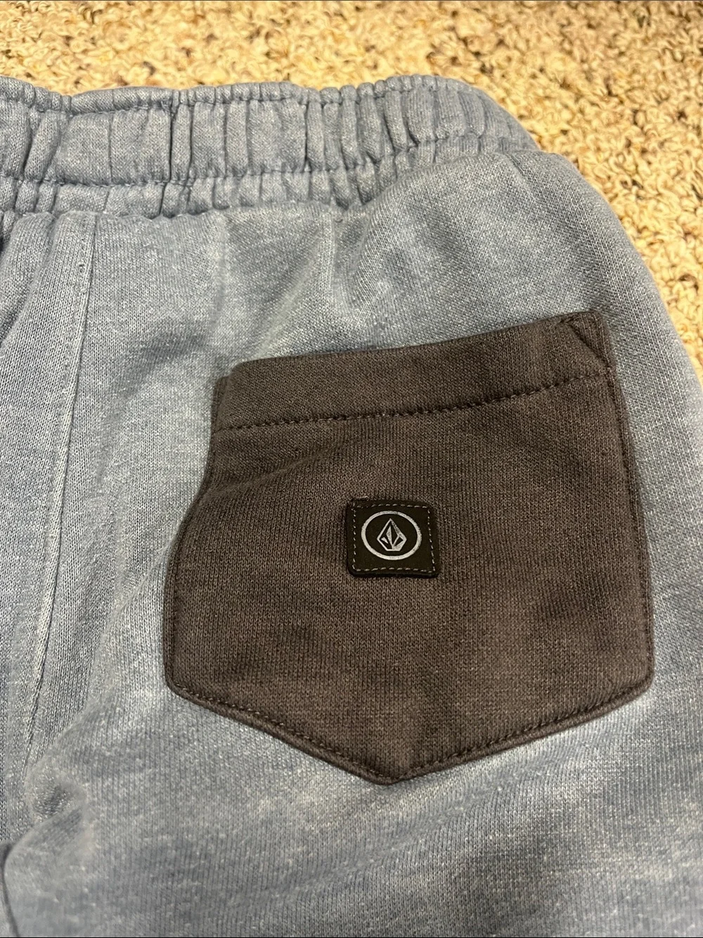 Volcom Kids Blue & Black Hoodie and Joggers Set